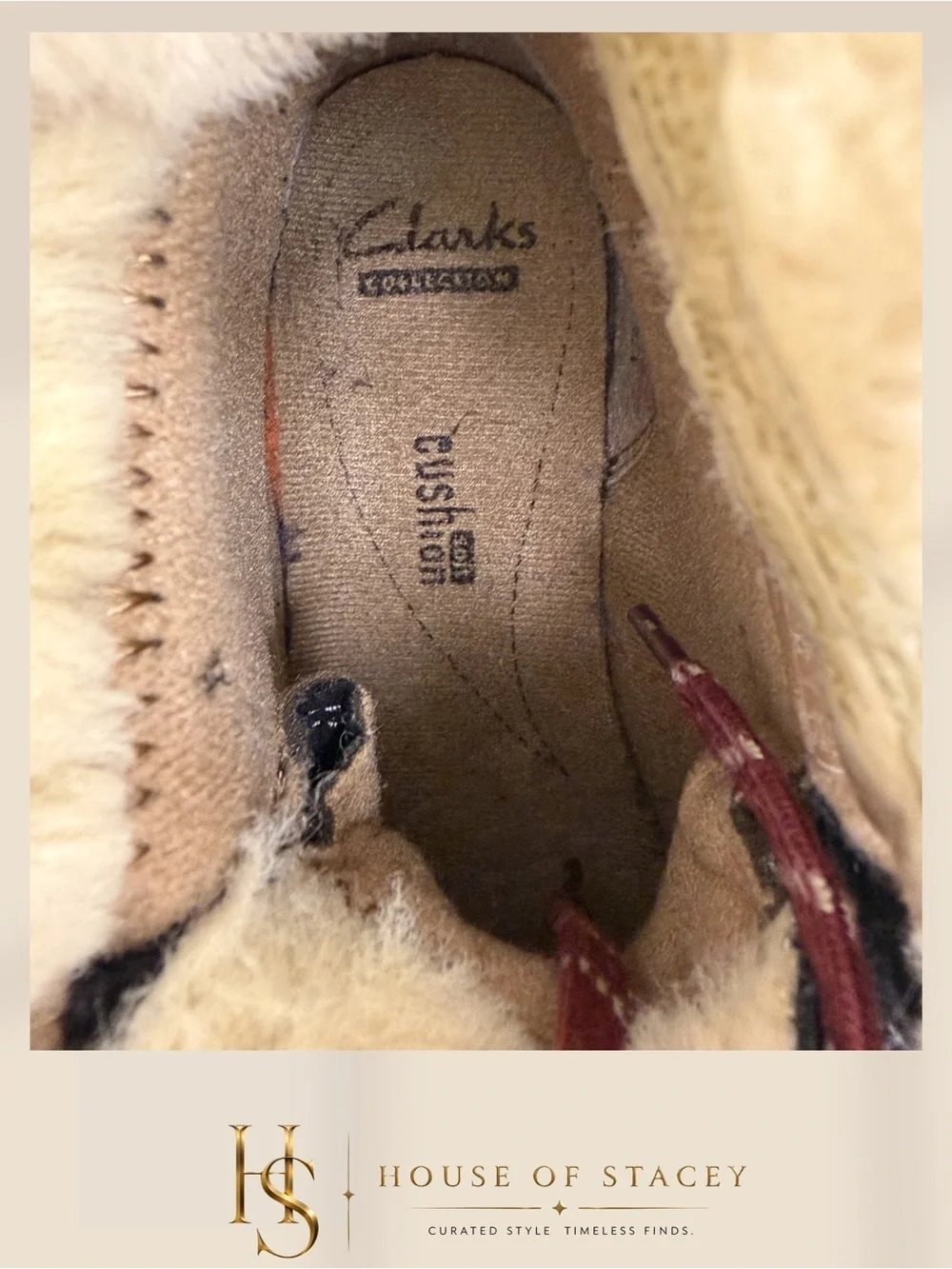 Clarks Winter Boots Leather Lined Women’s Black Size 5